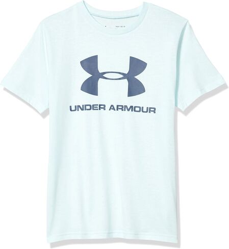تيشيرت بأكمام قصيرة وشعار رياضي للأولاد من Under Armour in Kuwait
