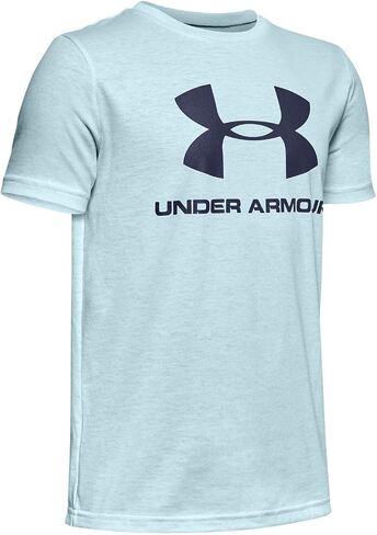 تيشيرت بأكمام قصيرة وشعار رياضي للأولاد من Under Armour in Kuwait