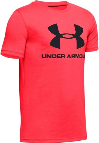 تيشيرت بأكمام قصيرة وشعار رياضي للأولاد من Under Armour in Kuwait
