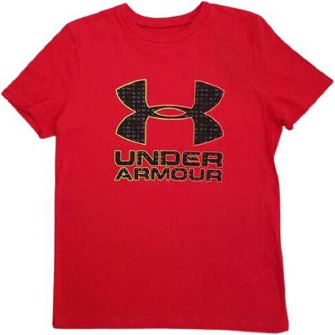 تيشيرت بأكمام قصيرة وشعار رياضي للأولاد من Under Armour in Kuwait