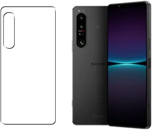 Puccy 2 Pack Back Screen Protector Film, compatible with Sony Xperia 1 IV 4 TPU Guard Cover （ Not Tempered Glass/Not Front Screen Protectors ） in Saudi Arabia