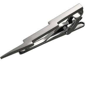 Yoursfs Lightning Bolt Tie Clip for Men Unique 316L Stainless Steel Novelty Tie Bar Super Hero Cool Tie Clips Wedding Gift in Kuwait