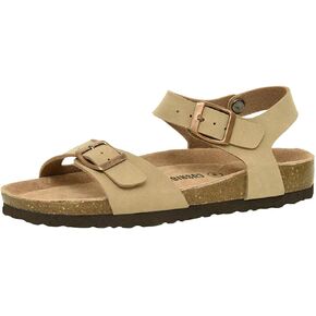 CUSHIONAIRE Women's Lauri Cork footbed Sandal with +Comfort