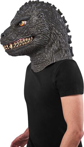 Rubie's Adult Godzilla Deluxe Overhead Latex Mask, As Shown, One Size in Saudi Arabia