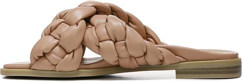 Vionic Women's Braided Vio-Motion Insole Slide Sandal- Supportive Dressy Flat Sandals That Includes an Orthotic Insole and Cushioned Outsole for Arch Support, Medium and Wide Fit in Saudi Arabia