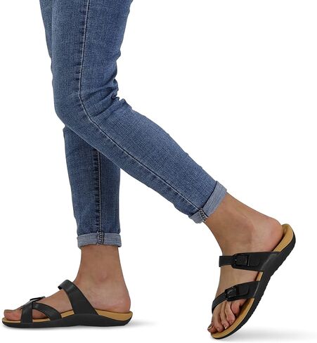 mysoft Women's Slide Sandals Adjustable Orthopedic Flip Flops Arch Support Comfortable Walking Summer Shoes in Saudi Arabia