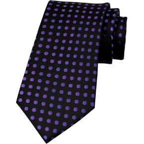 Mantieqingway Men's Tie Silk Business Ties Classic Dot Necktie for Business Graduation Weddings Groomsmen Party Festival Gift in Saudi Arabia