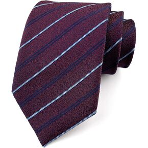 Elfeves Men's Trendy Striped Patterned Formal Ties Business College Daily Woven Neckties in Kuwait