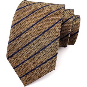 Elfeves Men's Trendy Striped Patterned Formal Ties Business College Daily Woven Neckties in Kuwait