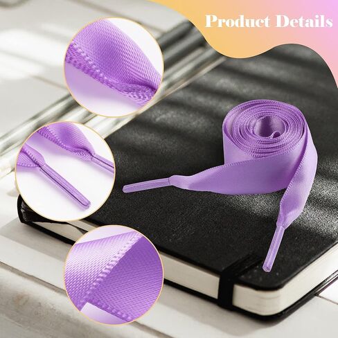 15 زوجًا من أربطة الأحذية، أربطة حذاء بشريط من الدانتيل للنساء والفتيات والأطفال ومعظم الناس، بطول 120 سم وعرض 2 سم (حوالي 47 بوصة × 0 بوصة) in Kuwait