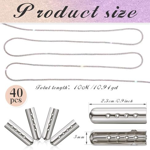 Taiyin 10.94 Yard Rhinestone Bling Shoe Laces Rhinestone Diamond Hoodie String Glitter Cords for Sneakers with Aglets in Kuwait