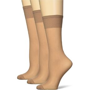 Berkshire womens All Day Sheer Knee High With Reinforced Toe - 3 Pack