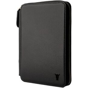 TORRO Travel Wallet – Genuine Leather Travel Organiser with Passport Holder and Detachable Cardholder