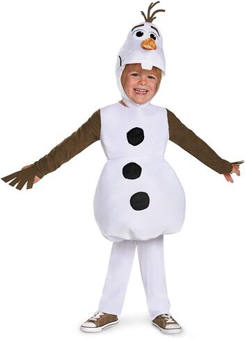 Disguise Olaf Toddler Classic Costume, Medium (3T-4T) in Saudi Arabia