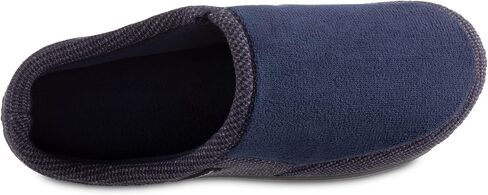 isotoner Men's Microterry and Waffle Travis Slip-on Hoodback Slipper in Kuwait