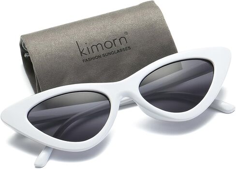 kimorn Cat Eye Sunglasses Women Clout Goggles Kurt Cobain Retro Sun Glasses K0566 in Kuwait