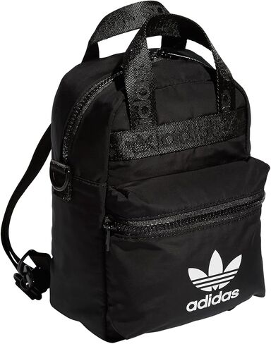 adidas Originals Micro Backpack Small Mini Travel Bag, Clay Strata Brown/White, One Size in Saudi Arabia