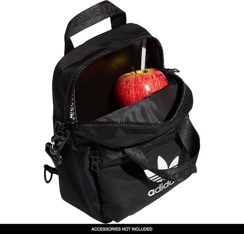 adidas Originals Micro Backpack Small Mini Travel Bag, Clay Strata Brown/White, One Size in Saudi Arabia