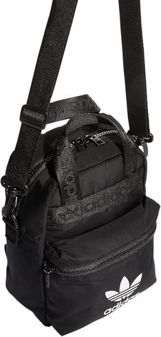 adidas Originals Micro Backpack Small Mini Travel Bag, Clay Strata Brown/White, One Size in Saudi Arabia