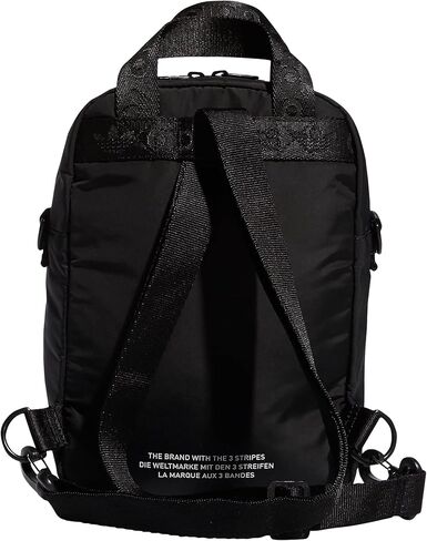 adidas Originals Micro Backpack Small Mini Travel Bag, Clay Strata Brown/White, One Size in Saudi Arabia
