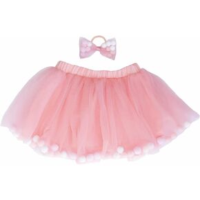 Tutu Skirt and Accessories for Girls 0-8Years | Pom Pom Tutu for Girls | Birthday Tutu Skirt in Saudi Arabia