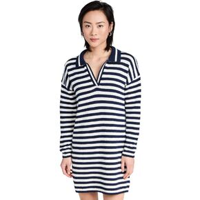 525 فستان بولو نسائي قصير مخطط in Kuwait