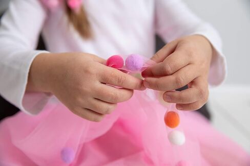 Tutu Skirt and Accessories for Girls 0-8Years | Pom Pom Tutu for Girls | Birthday Tutu Skirt in Saudi Arabia