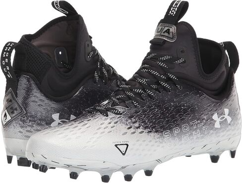 Under Armour Men's Spotlight Lux MC 2.0 Football Shoe, (001) Black/White/White, 9 in Saudi Arabia
