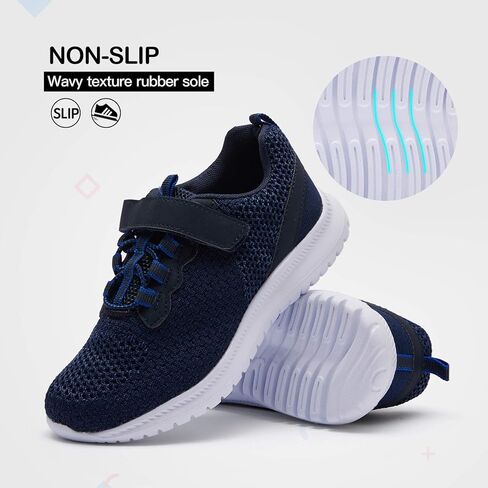 أحذية RUNSIDE للأطفال، أحذية رياضية للأولاد والبنات خفيفة الوزن للمشي/الجري أحذية تنس (طفل صغير/طفل صغير/طفل كبير) in Kuwait