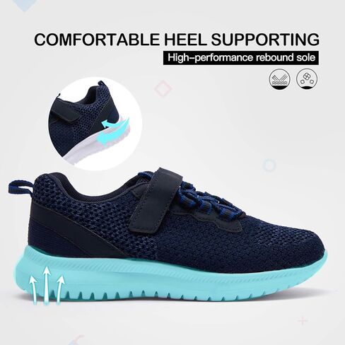 أحذية RUNSIDE للأطفال، أحذية رياضية للأولاد والبنات خفيفة الوزن للمشي/الجري أحذية تنس (طفل صغير/طفل صغير/طفل كبير) in Kuwait