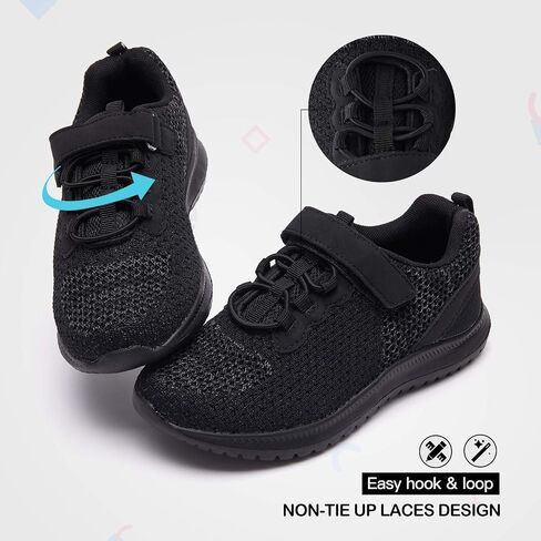 RUNSIDE Kids Shoes, Boys Girls Sneakers Lightweight Athletic Walking/Running Tennis Shoes(Toddler/Little Kid/Big Kid) in Kuwait