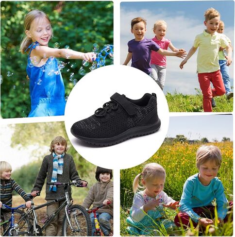 RUNSIDE Kids Shoes, Boys Girls Sneakers Lightweight Athletic Walking/Running Tennis Shoes(Toddler/Little Kid/Big Kid) in Kuwait