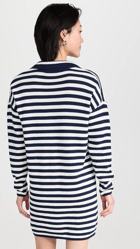 525 فستان بولو نسائي قصير مخطط in Kuwait