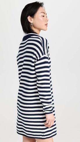 525 فستان بولو نسائي قصير مخطط in Kuwait