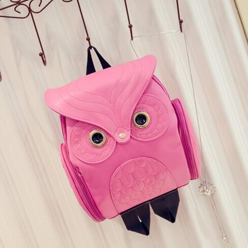 WYSBAOSHU Fashion Owl Backpack Women Pu Leather Mini Bag in Saudi Arabia