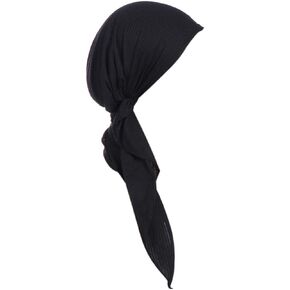 Fxhixiy Womens Turban Chemo Hat Head Scarves Slip-On Pre-Tied Headwear Bandana Sleep Hair Cover