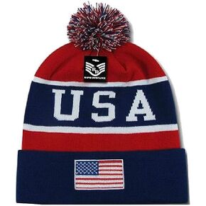 Rapiddominance Rapid Dominance Beanie, USA, NVY/Red, Navy Red in Saudi Arabia