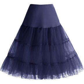 HomRain Women‘s Vintage 50s Petticoat Skirts Crinoline Tutu Underskirt Dress