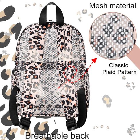 BTOOP Clear Mini Backpack for Stadium Events 12x12x6 Small Transparent Backpacks Plastic See Through Clear Bag for Concerts Work Festival Security Travel in Saudi Arabia