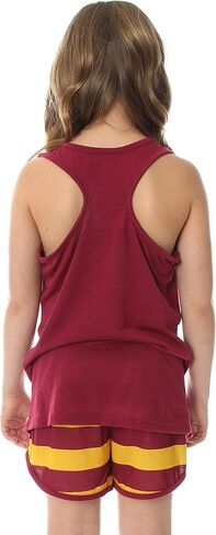 طقم بيجامة وسروال قصير من Harry Potter Big Girls Hogwarts House Crest Racerback in Kuwait
