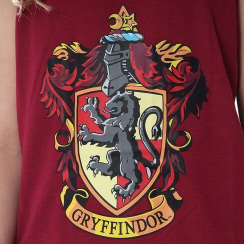 طقم بيجامة وسروال قصير من Harry Potter Big Girls Hogwarts House Crest Racerback in Kuwait