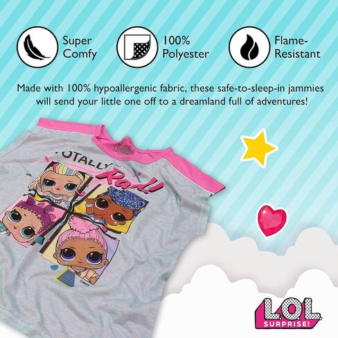 L.O.L. Surprise! Girls’ Big Pajama Set in Saudi Arabia