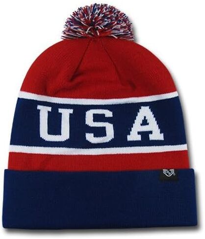 Rapiddominance Rapid Dominance Beanie, USA, NVY/Red, Navy Red in Saudi Arabia