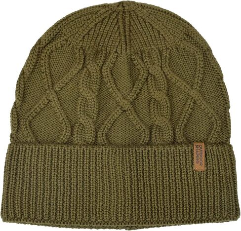 OUTDOOR SHAPING Merino Wool Beanie, Unisex Cable Knit Hat, Daily Rib Cuff Beanie, Warm Winter Cap in Saudi Arabia
