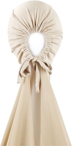 Faticinfa Instant Chiffon Hijab with Tie Back Under Cap Solid Color Soft Chiffon Scarf With Hijab Inner Caps For Muslim Women in Saudi Arabia