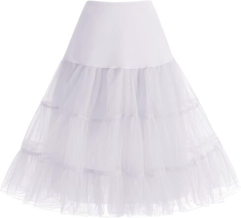 HomRain Women‘s Vintage 50s Petticoat Skirts Crinoline Tutu Underskirt Dress in Saudi Arabia