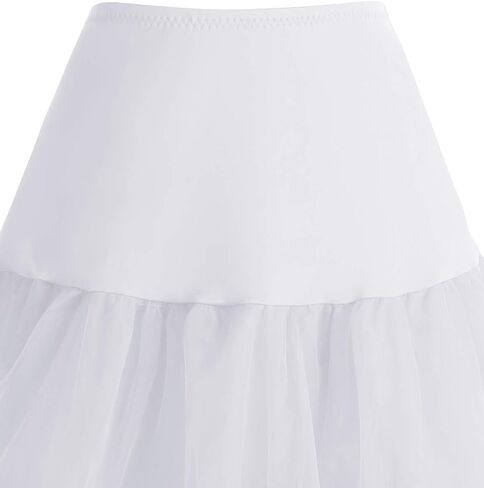 HomRain Women‘s Vintage 50s Petticoat Skirts Crinoline Tutu Underskirt Dress in Saudi Arabia