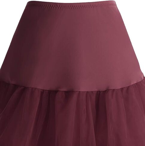 HomRain Women‘s Vintage 50s Petticoat Skirts Crinoline Tutu Underskirt Dress in Saudi Arabia