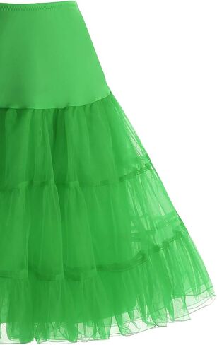 HomRain Women‘s Vintage 50s Petticoat Skirts Crinoline Tutu Underskirt Dress in Saudi Arabia