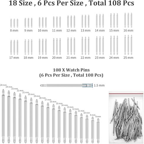ايزي تايم مجموعة ادوات ازالة حلقات الساعة، مجموعة ادوات سوار الساعة، مجموعة ادوات قضيب زنبركي لاصلاح الساعات واستبدال سوار الساعة بمطرقة صغيرة، اداة اصلاح احترافية لازالة سوار الساعة in Kuwait